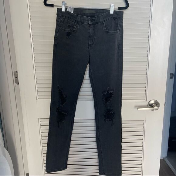 JOE’S Jeans Gray Slim Boyfriend Jeans - Picture 4 of 5